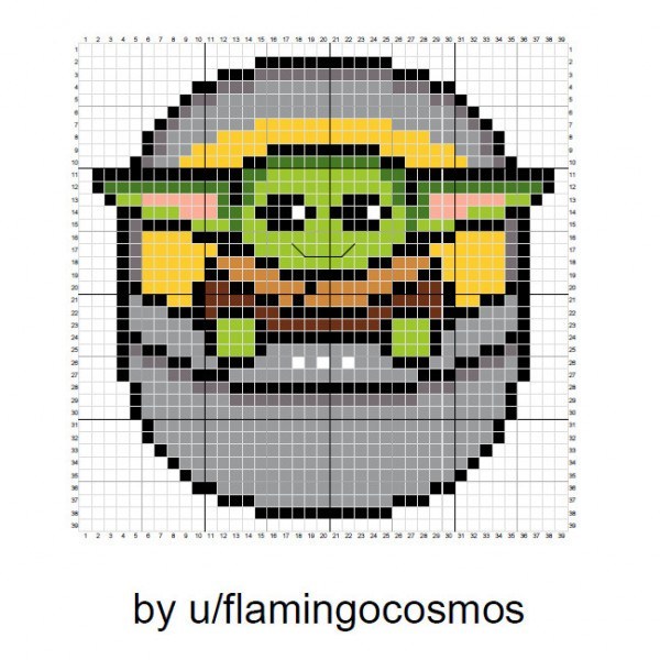 Featured image of post Baby Yoda Plastic Canvas Patterns