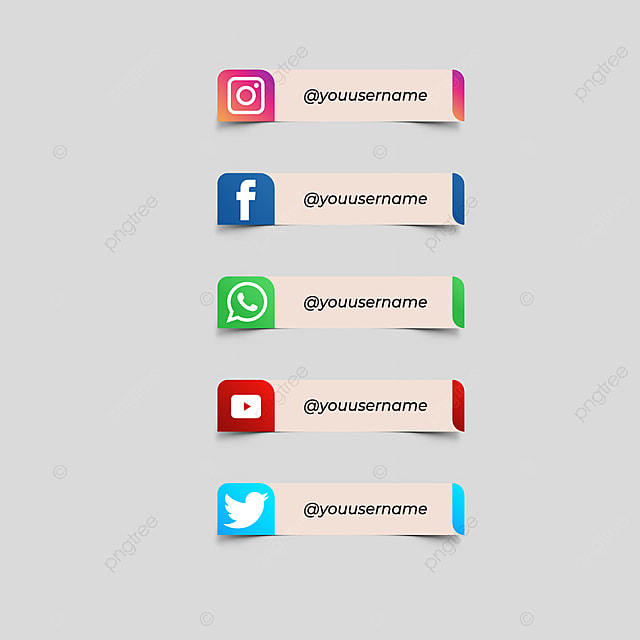 wallpapers Banner Transparent Background Facebook Twitter Instagram Youtube Logo Png label icon design png and vector