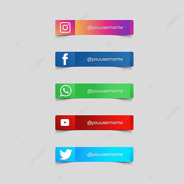 pix Banner Transparent Background Facebook Twitter Instagram Youtube Logo Png social media icons social media png