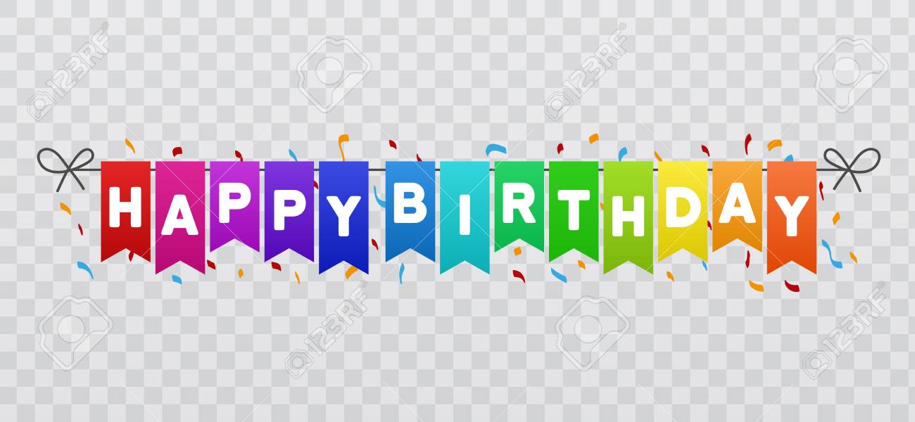 Featured image of post Banner Transparent Background Happy Birthday Clipart