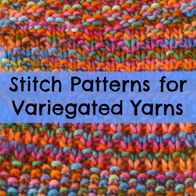 Featured image of post Best Crochet Stitches For Variegated Yarn