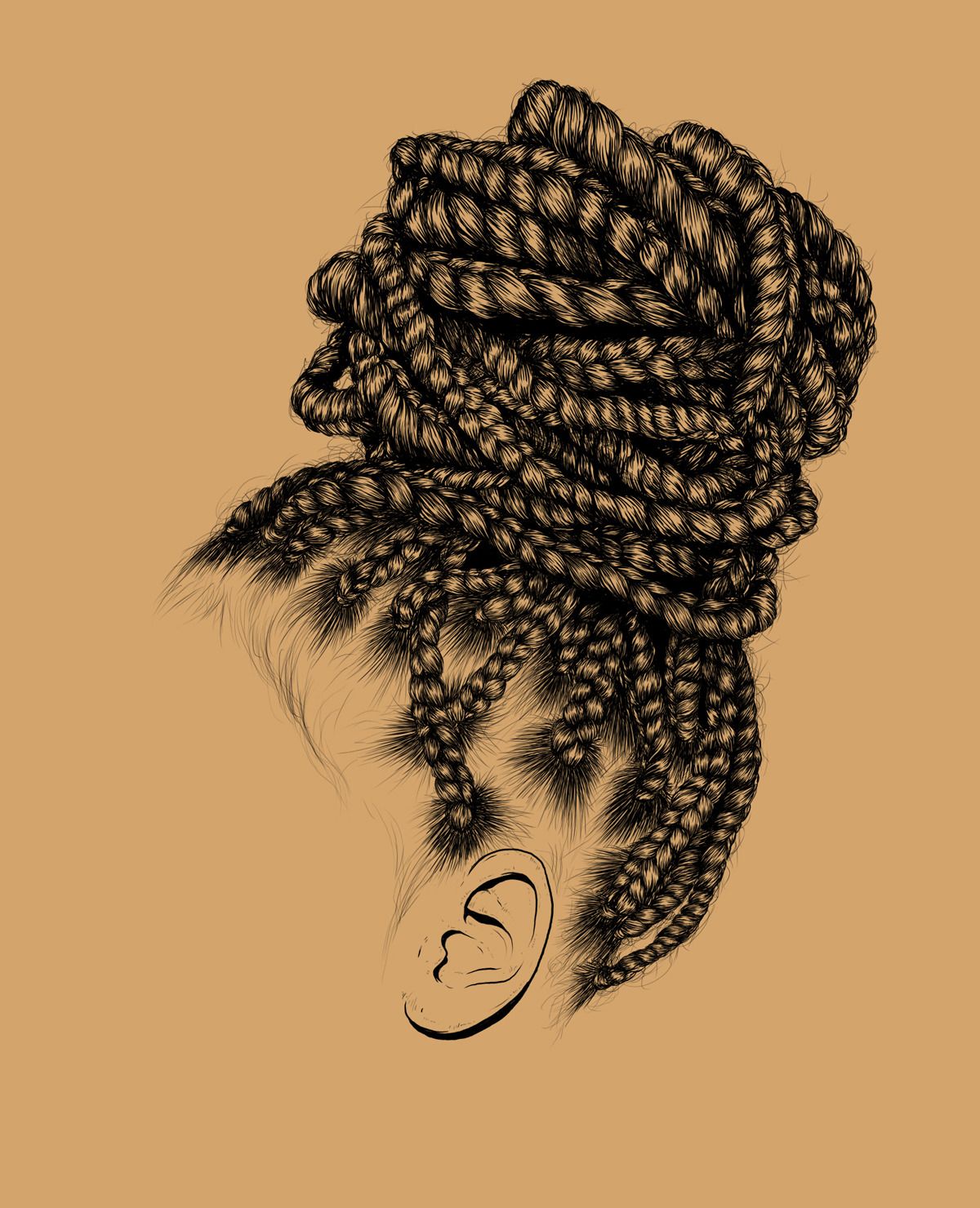 Featured image of post Cartoon Box Braids Logo