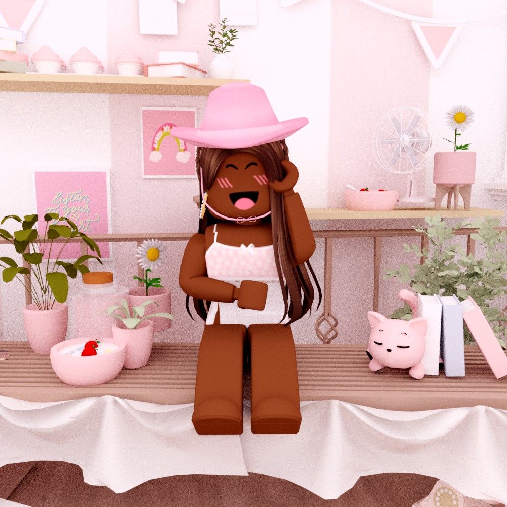 Featured image of post Cute Aesthetic Roblox Gfx Baddie