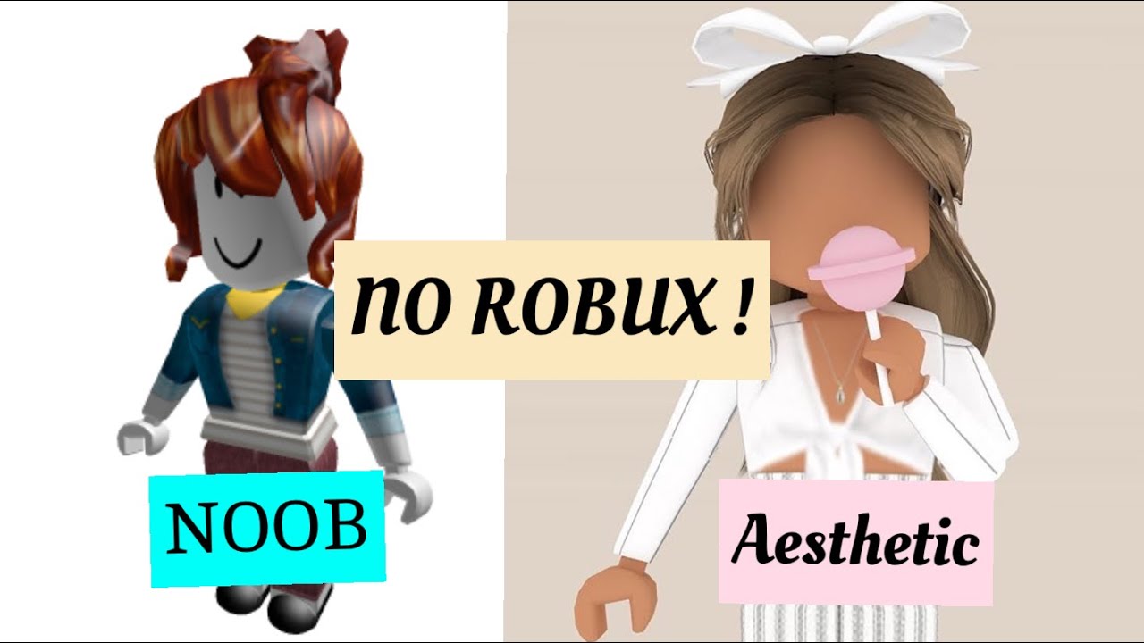 Featured image of post Cute Aesthetic Roblox Outfits No Robux