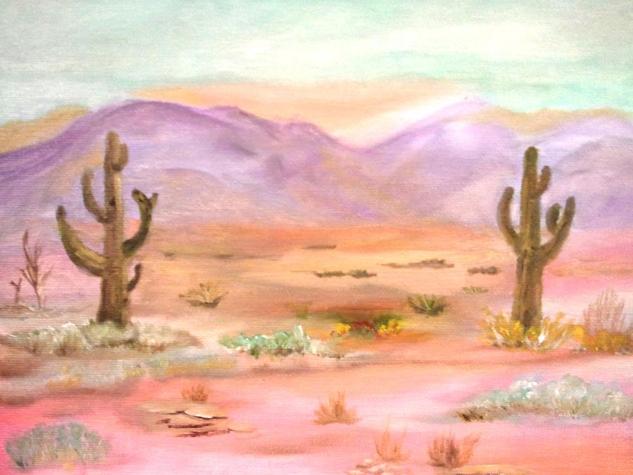 Featured image of post Desert Scene Painting