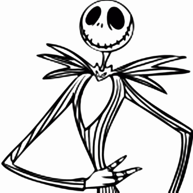 Featured image of post Jack Skellington Coloring