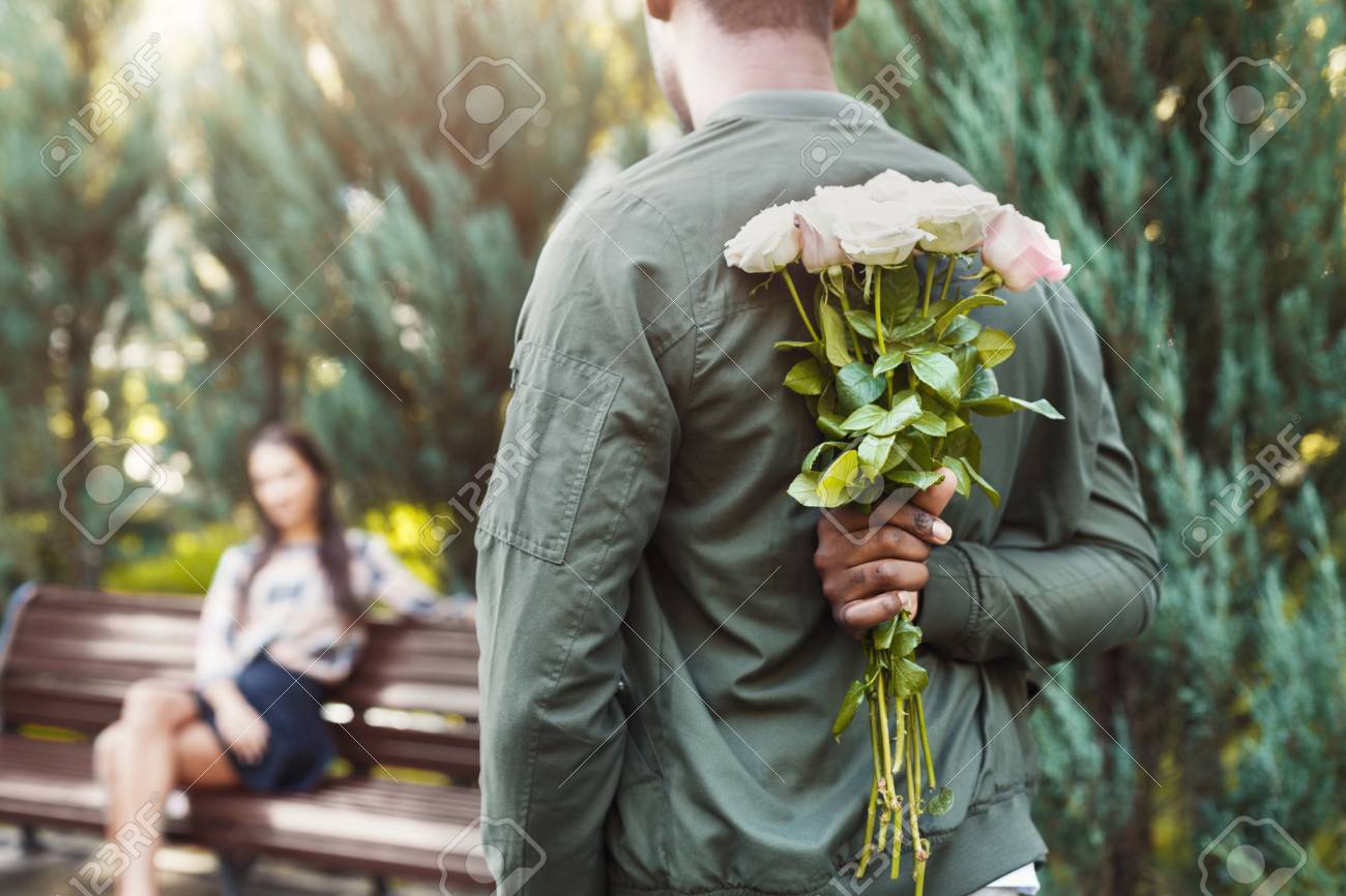 Featured image of post Man With Flowers Behind His Back