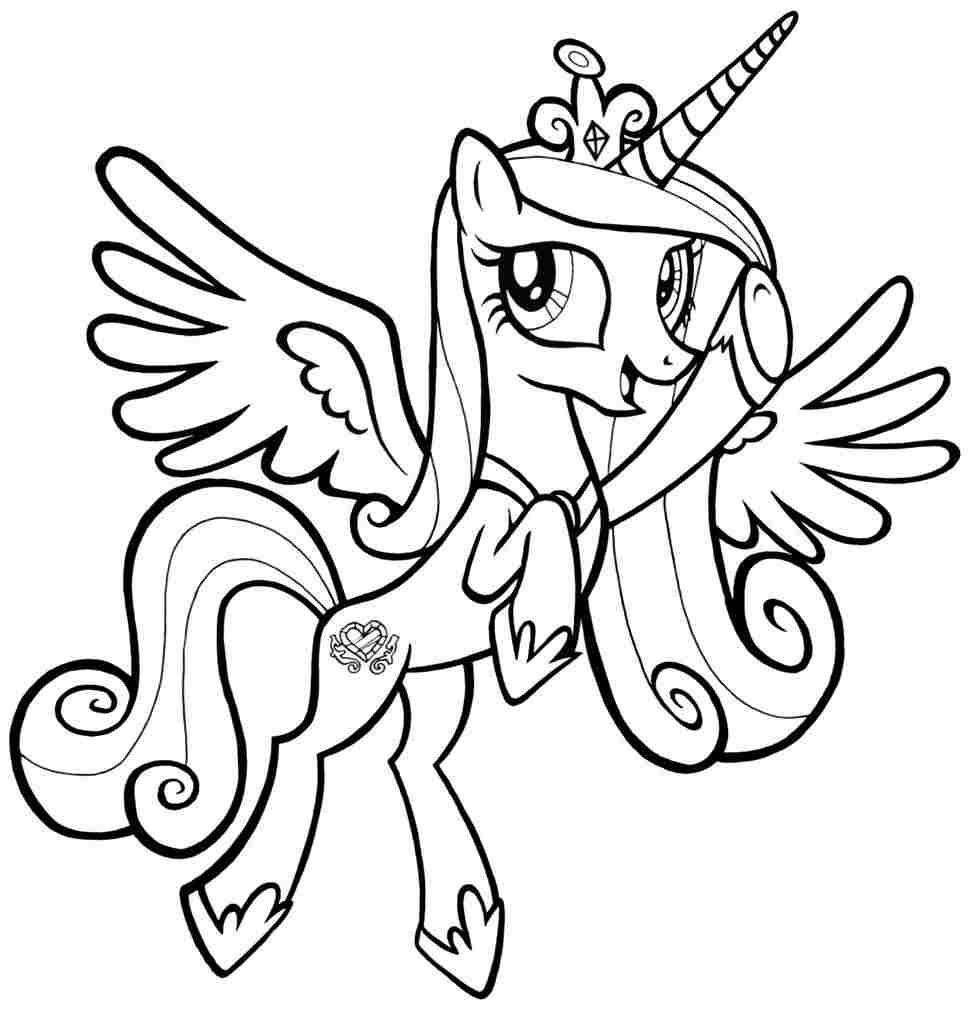 Featured image of post My Little Pony Princess Cadence Coloring