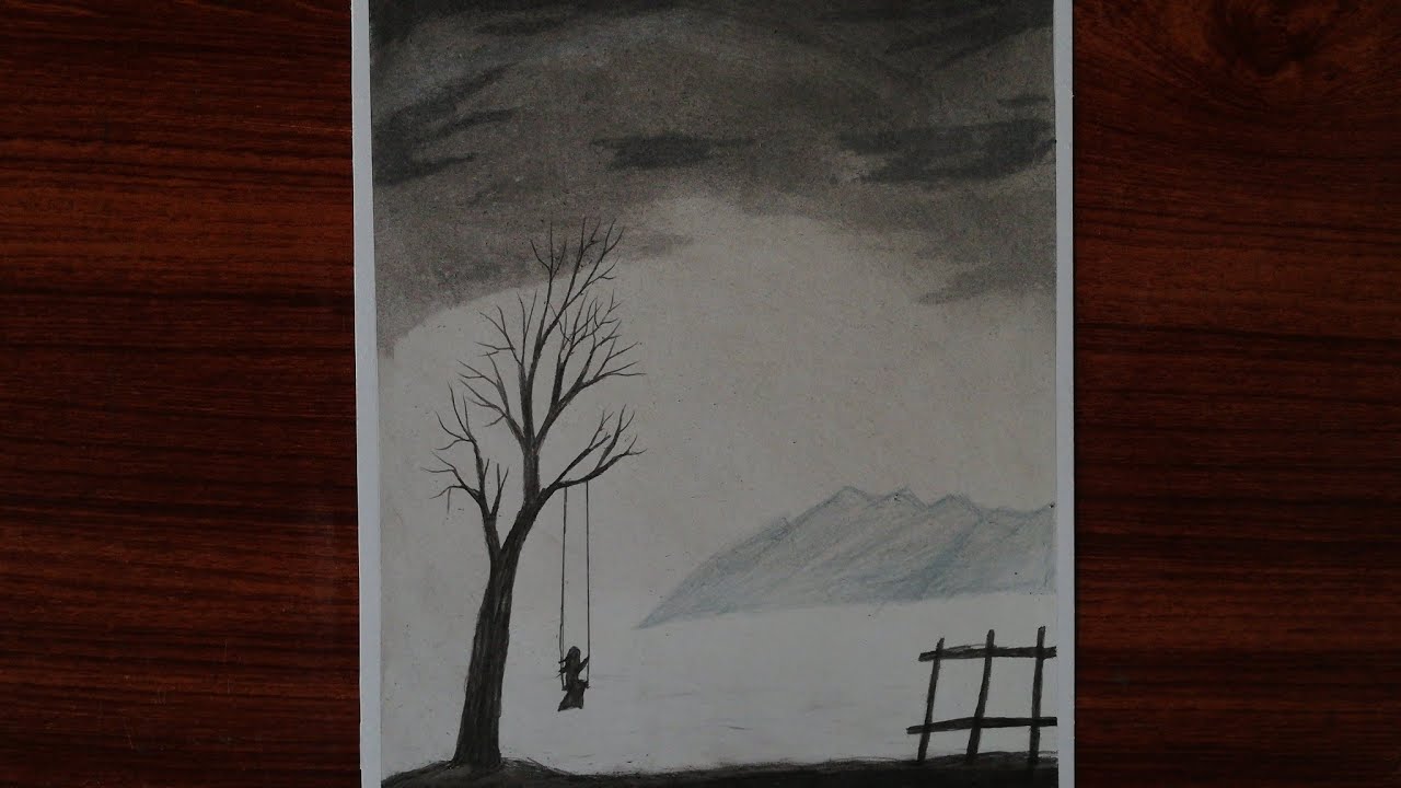 Featured image of post Sad Landscape Drawing