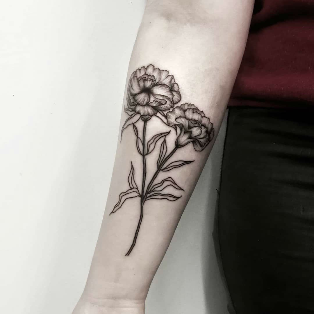 Featured image of post Tattoo Pictures Of Carnations